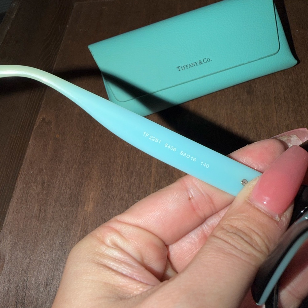 Tiffany & Co. TF2251 53•16 Cat Eye Eyeglasses - Picture 4 of 5
